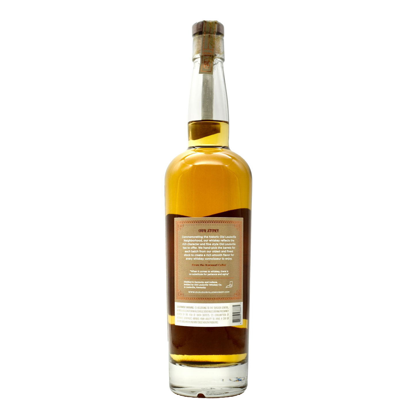 Old Louisville Bourbon 8 Year Maple Cask Finish 750ml