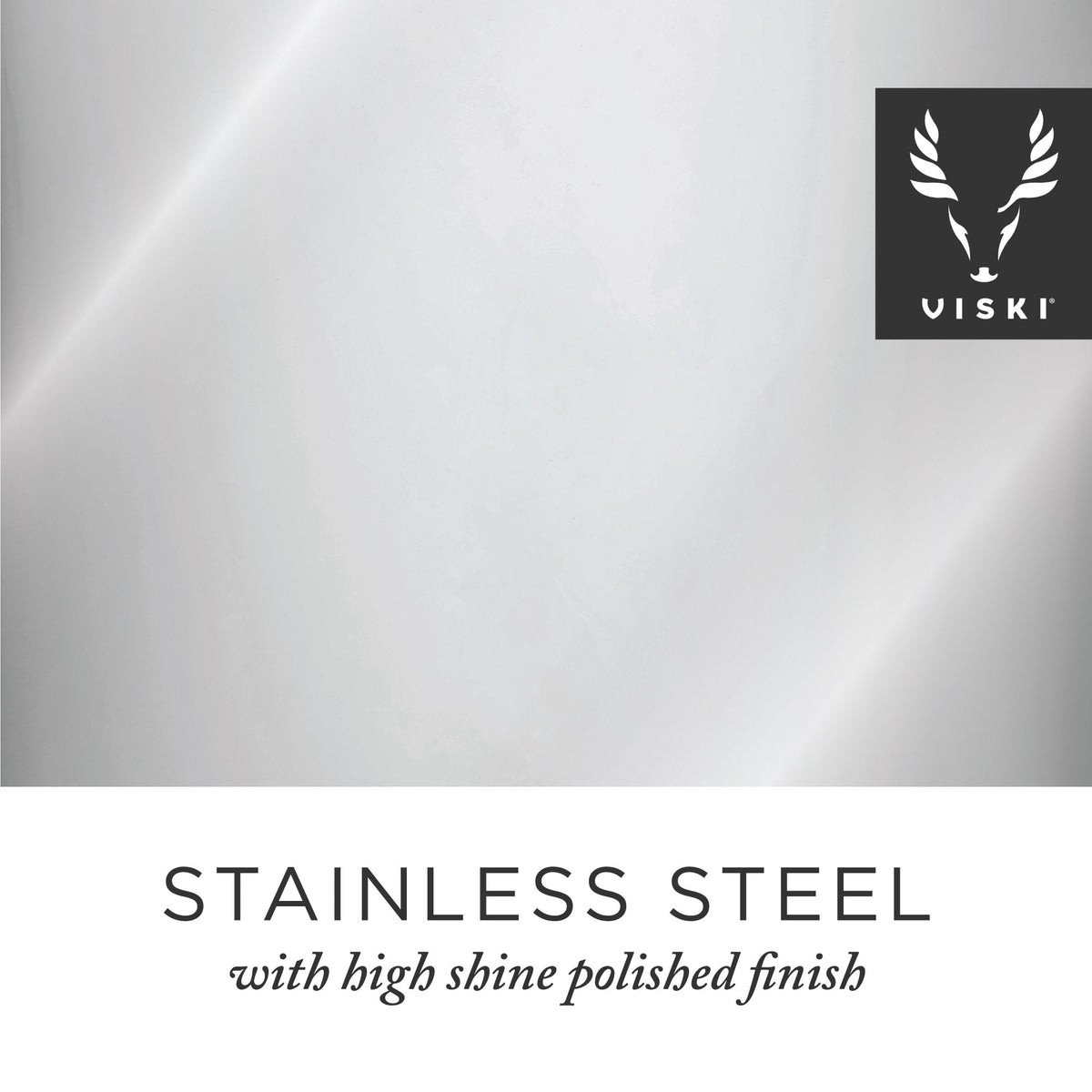 Harrison Double Walled Mixing Glass in Stainless Steel