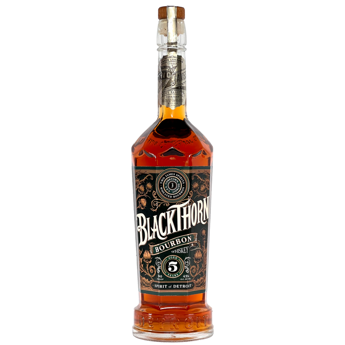 Two James Blackthorn Bourbon 750ml