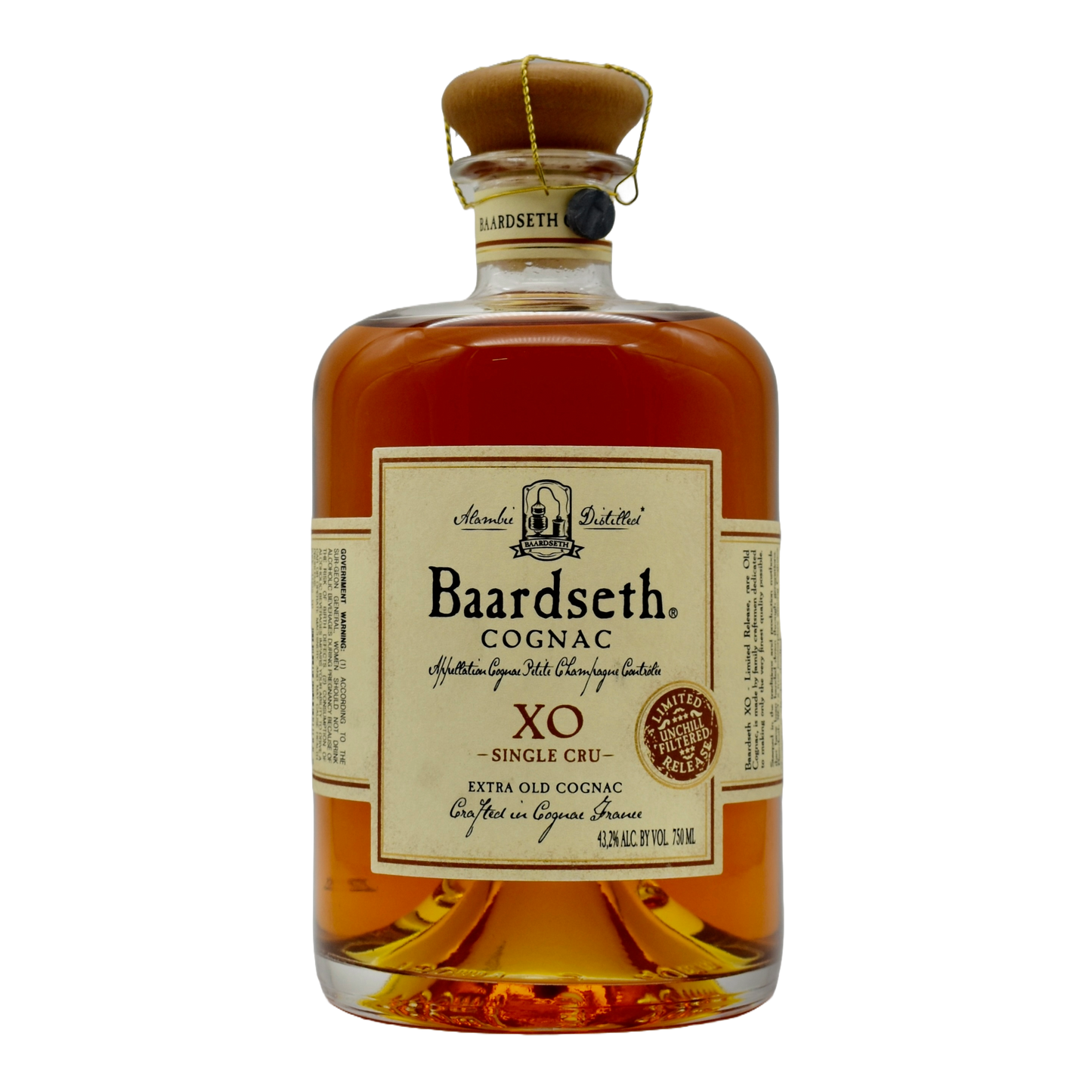 Baardseth XO Cognac 750ml