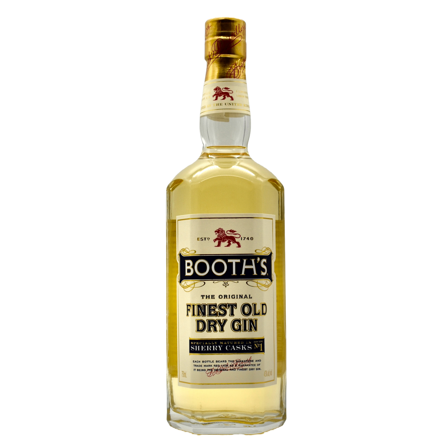 Booth’s Gin 750ml