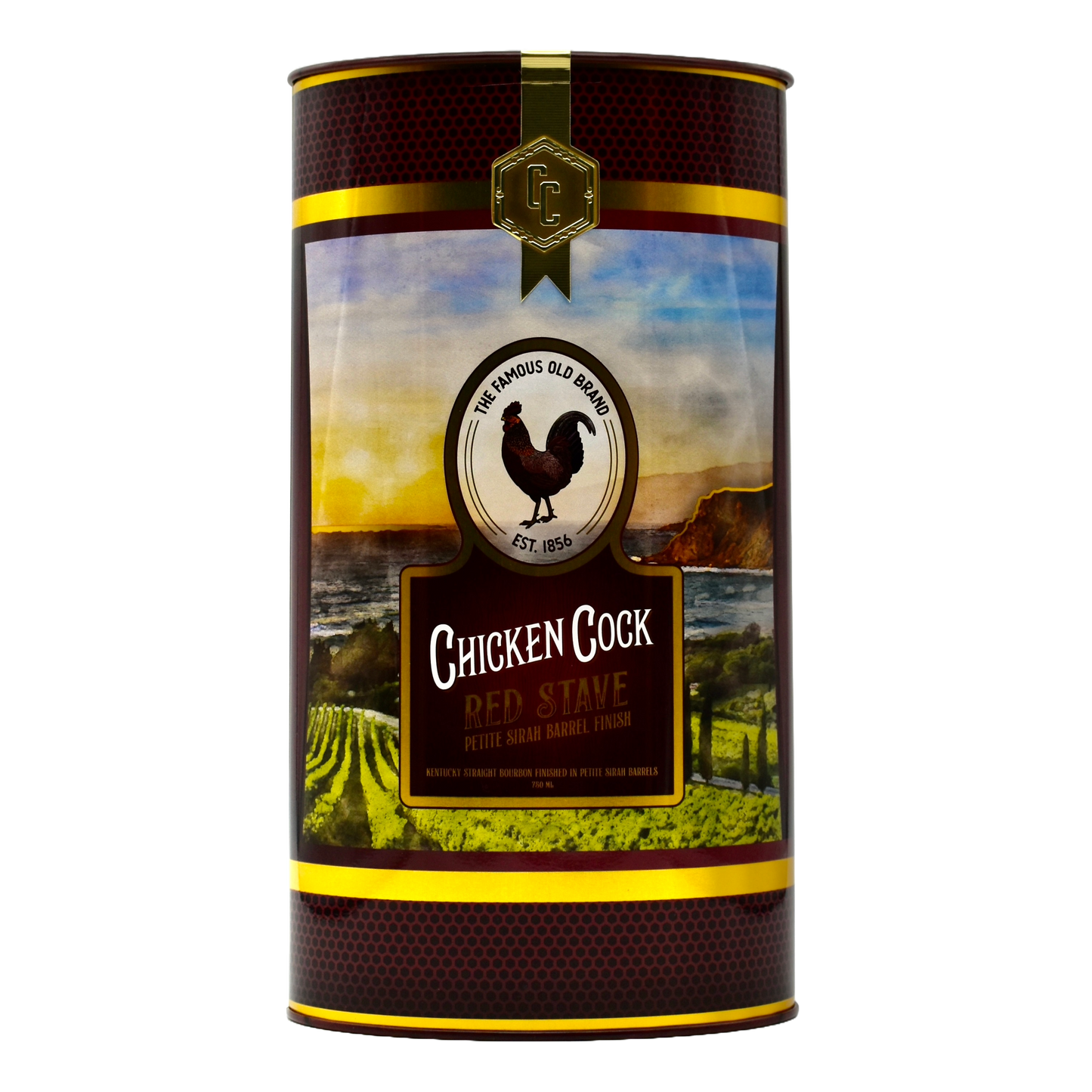 Chicken Cock Bourbon Red Stave 750ml