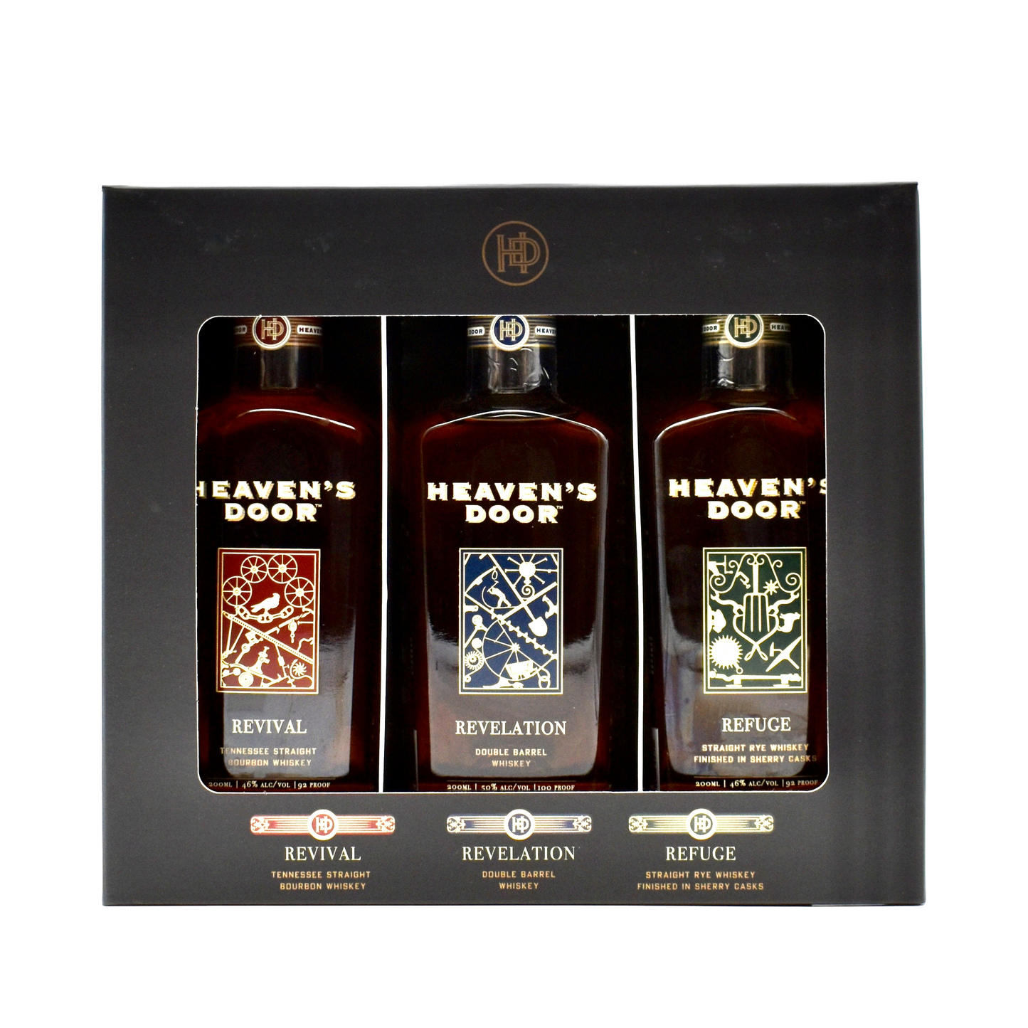 Heavens Door Whiskey 3Pk 200ml