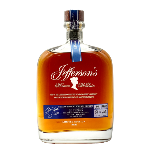 Jeffersons Bourbon Marian Mclain 750ml