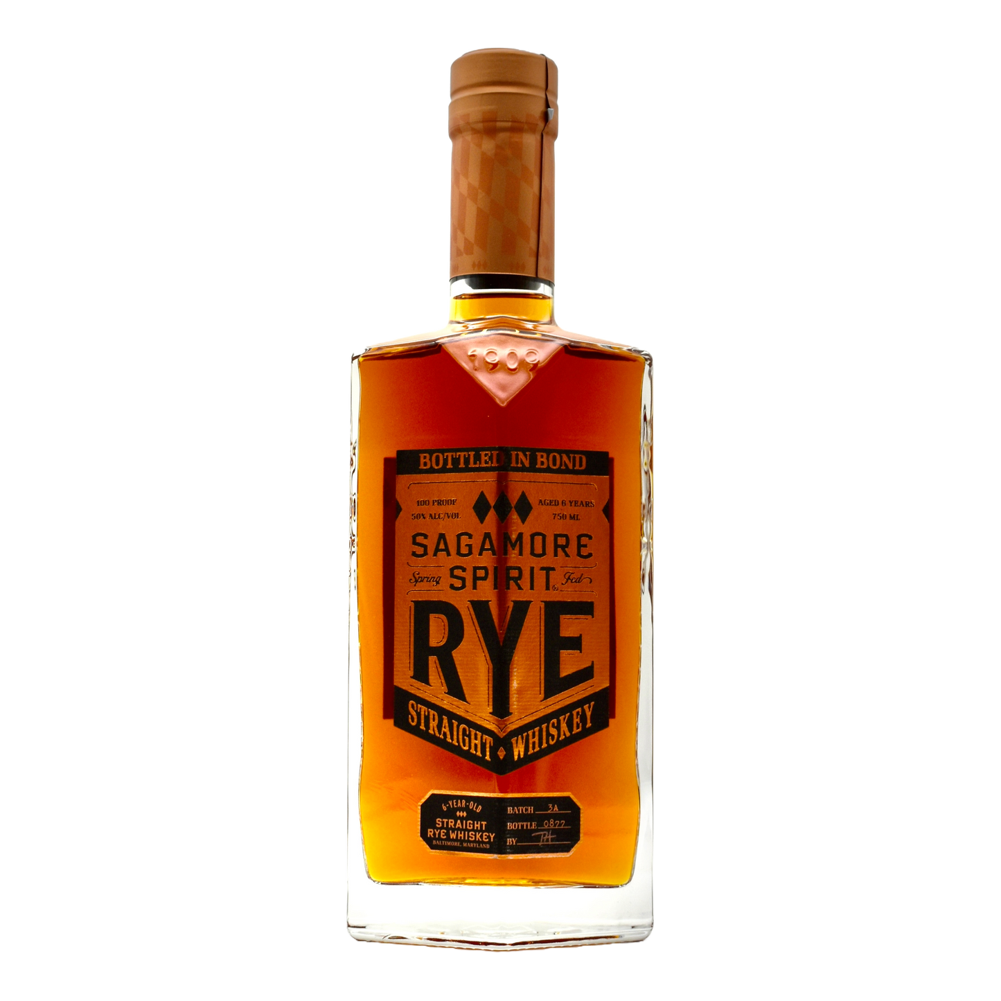 Sagamore Spirit Bottled in Bond Rye Whiskey 750ml