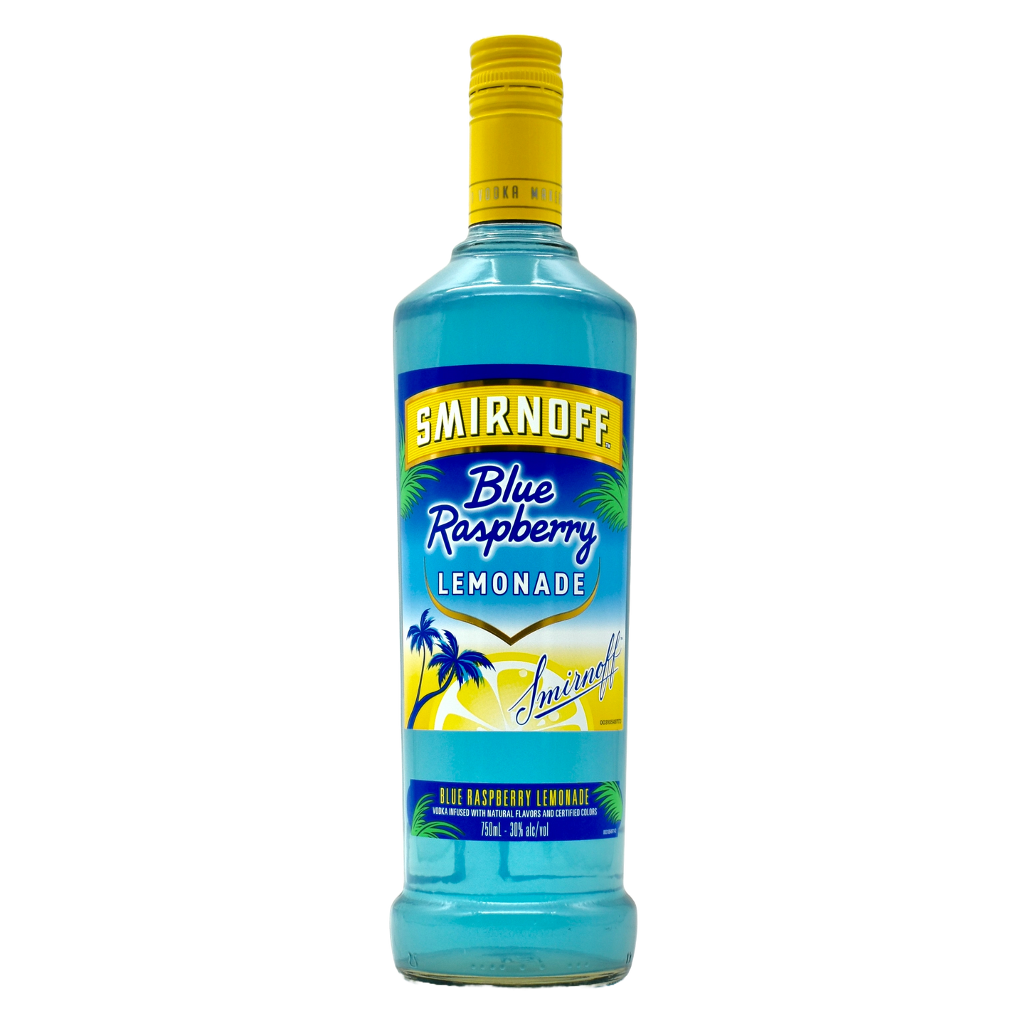 Smirnoff Vodka Blue Raspberry 750ml
