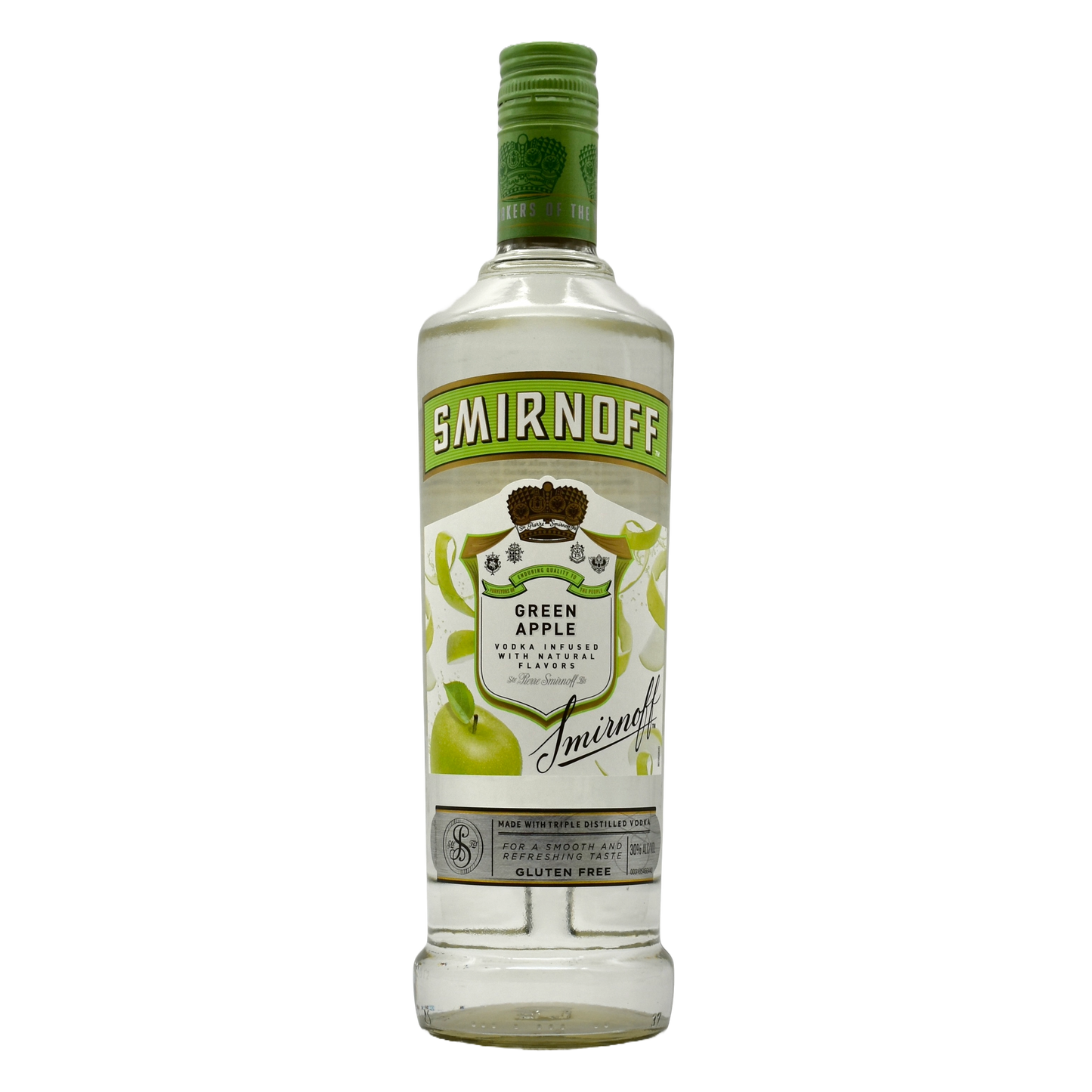 Smirnoff Vodka Green Apple 750ml