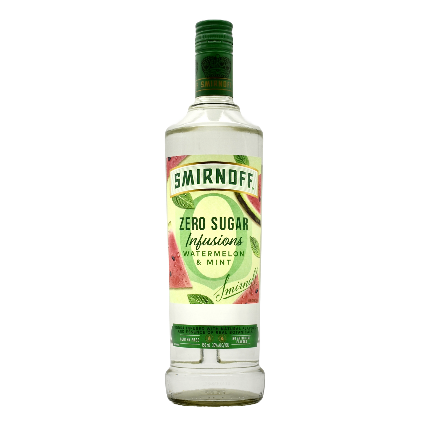 Smirnoff Vodka Zero Watermelon Mint 750ml