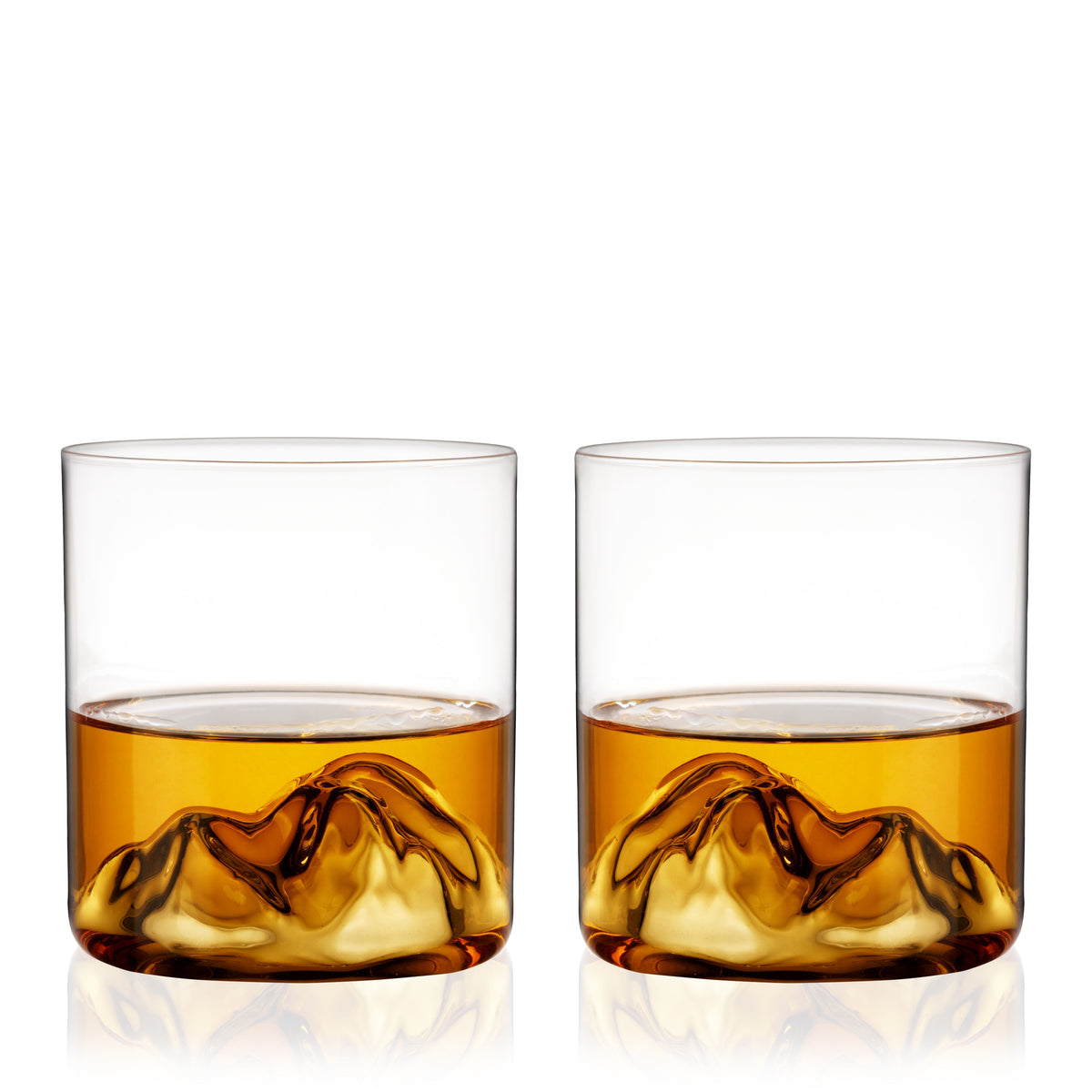 Mountain Crystal Tumblers, Set of 2