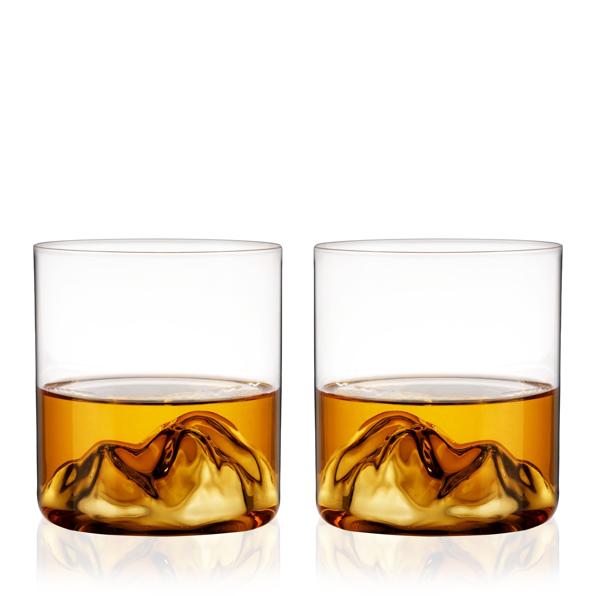 Mountain Crystal Tumblers, Set of 2