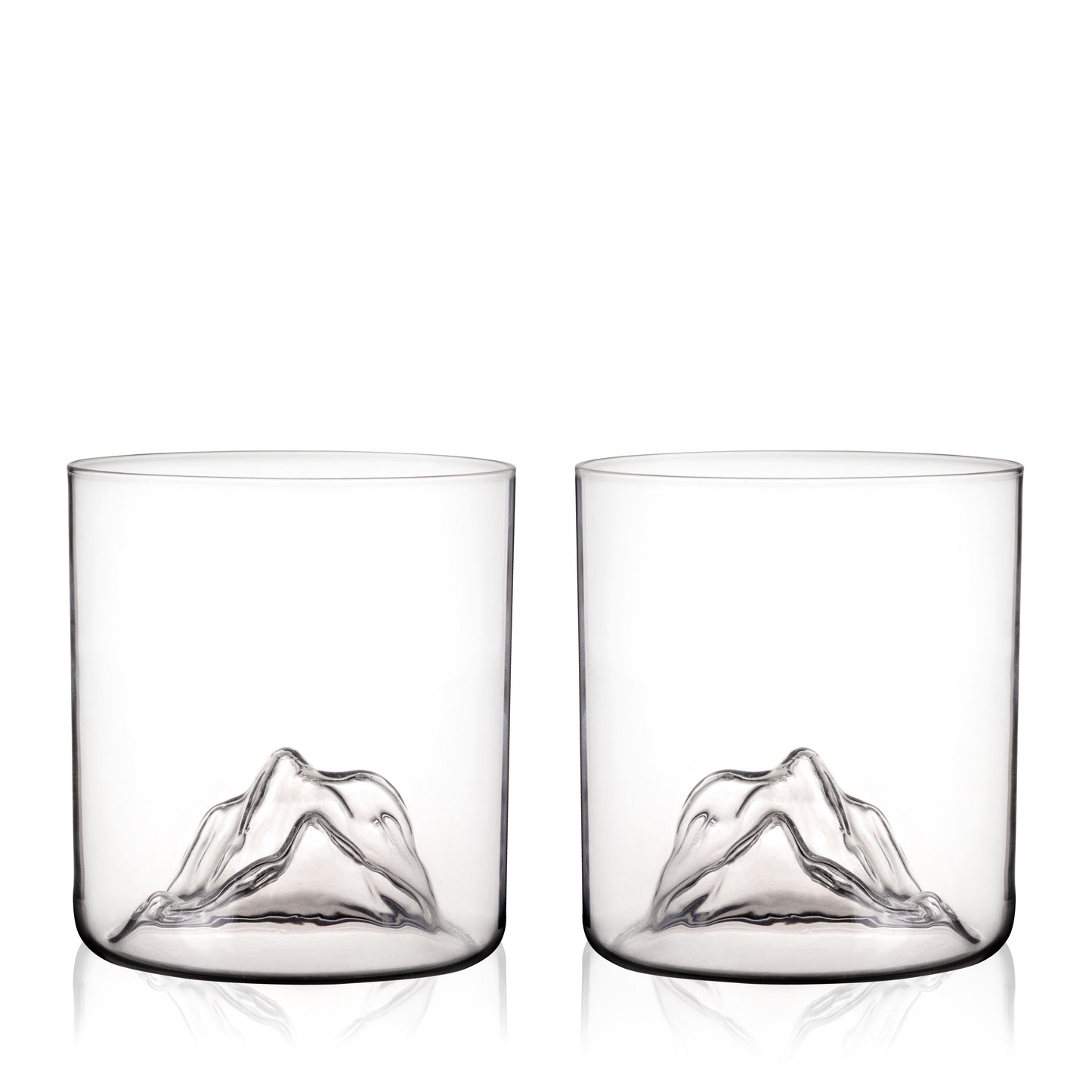 Mountain Crystal Tumblers, Set of 2