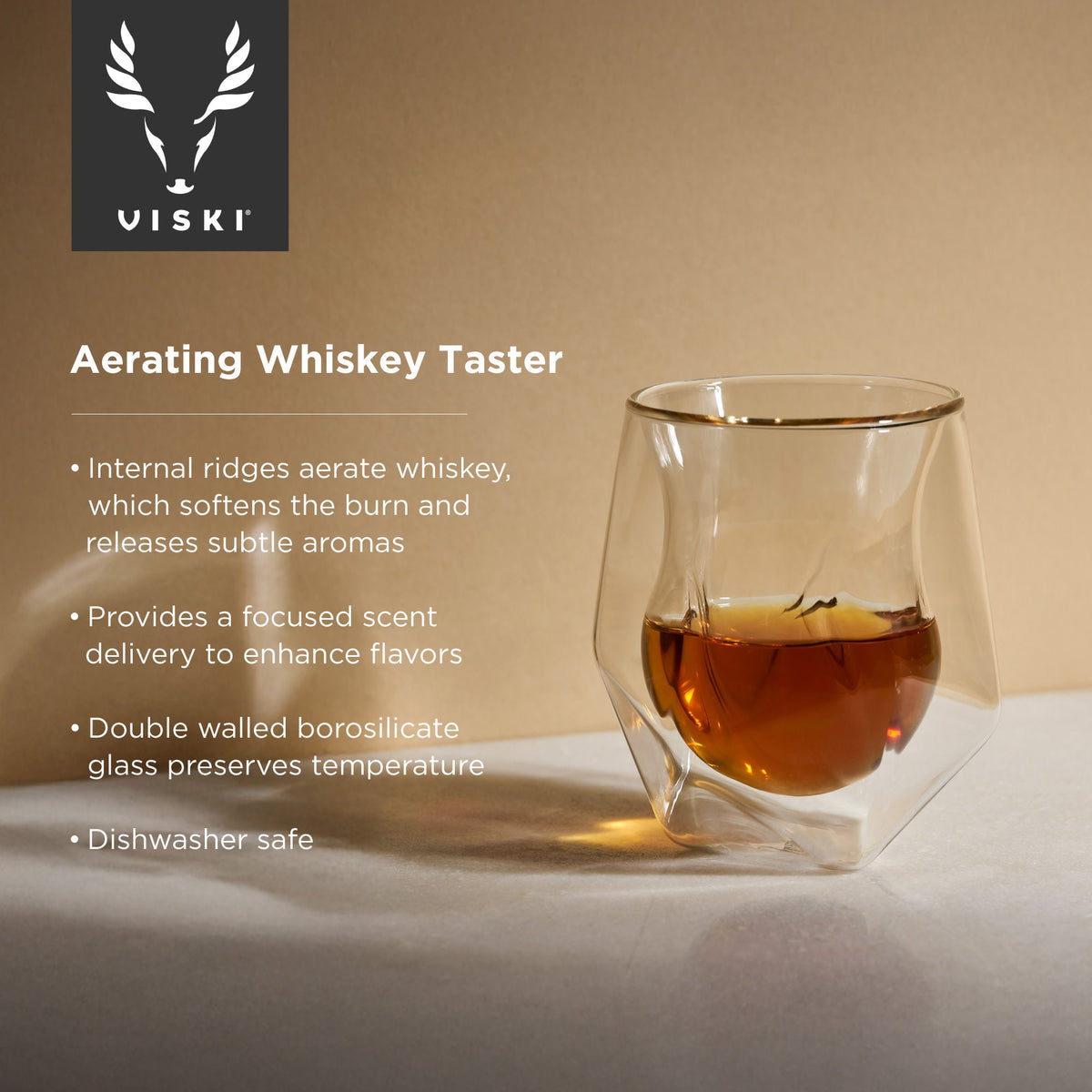 Aerating Whiskey Taster, Set of 2