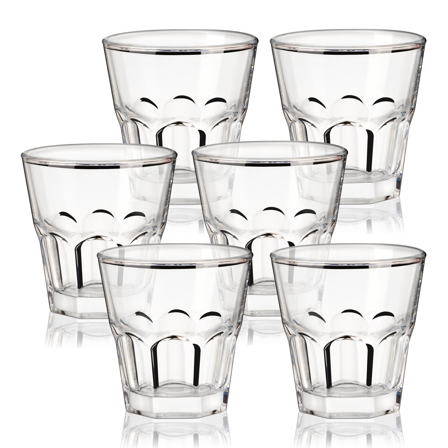 Jalisco 3 oz Shot Glasses, Set of 6