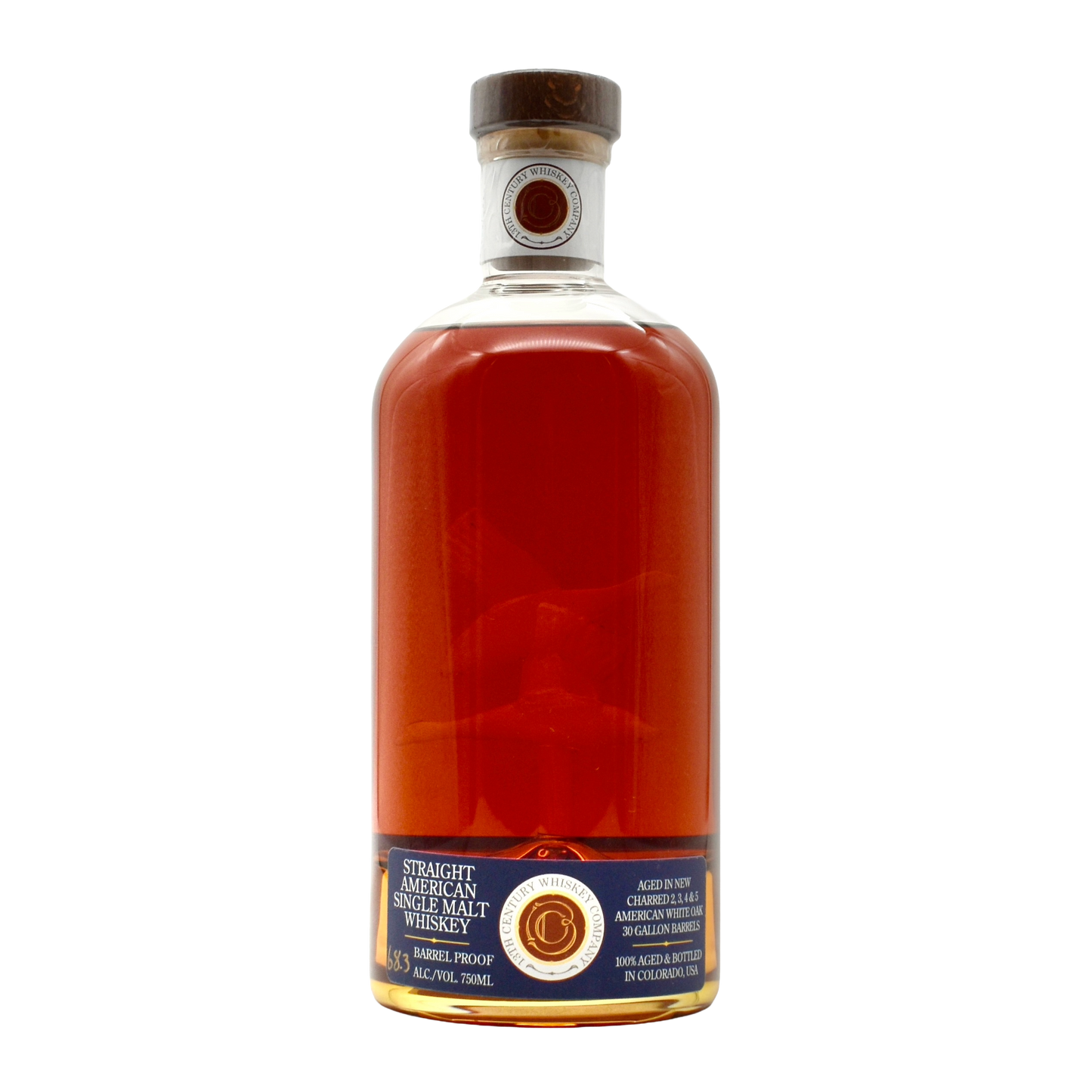 13th Century Barrel Proof American Single Malt Whiskey 750ml
