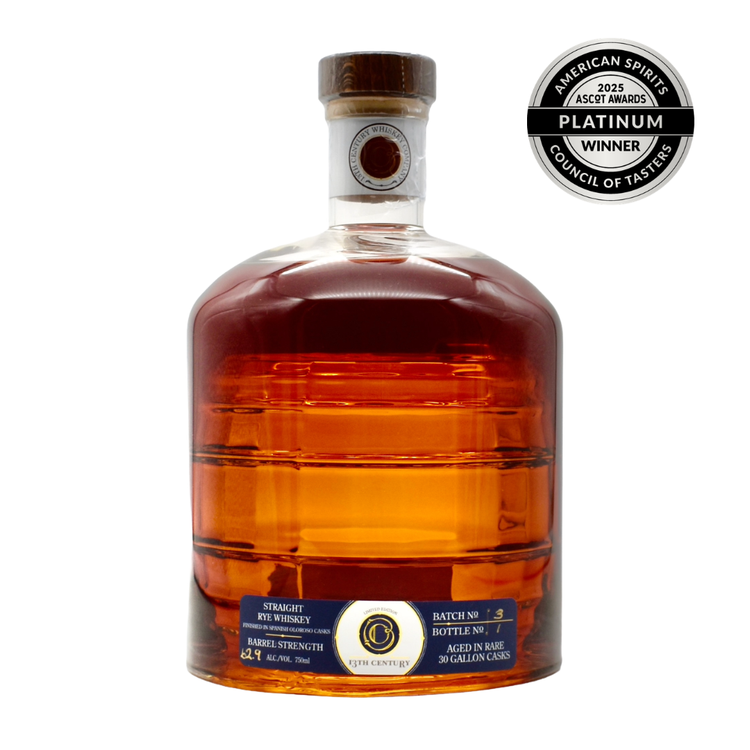 13th Century Rye Whiskey Oloroso Sherry Cask Finish 750ml | Premium Rye ...