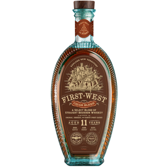 15 Stars First West Cigar Blend Bourbon