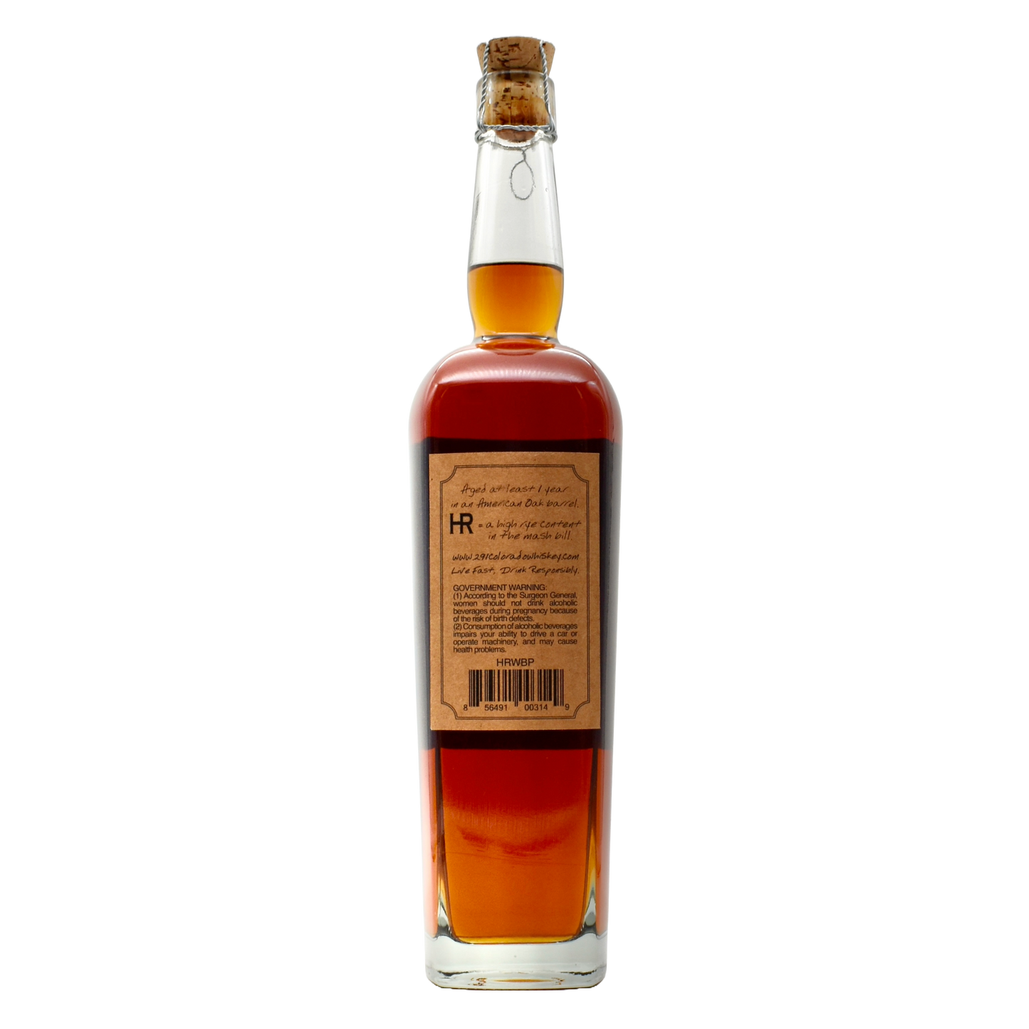 291 Colorado Bourbon HR 750ml