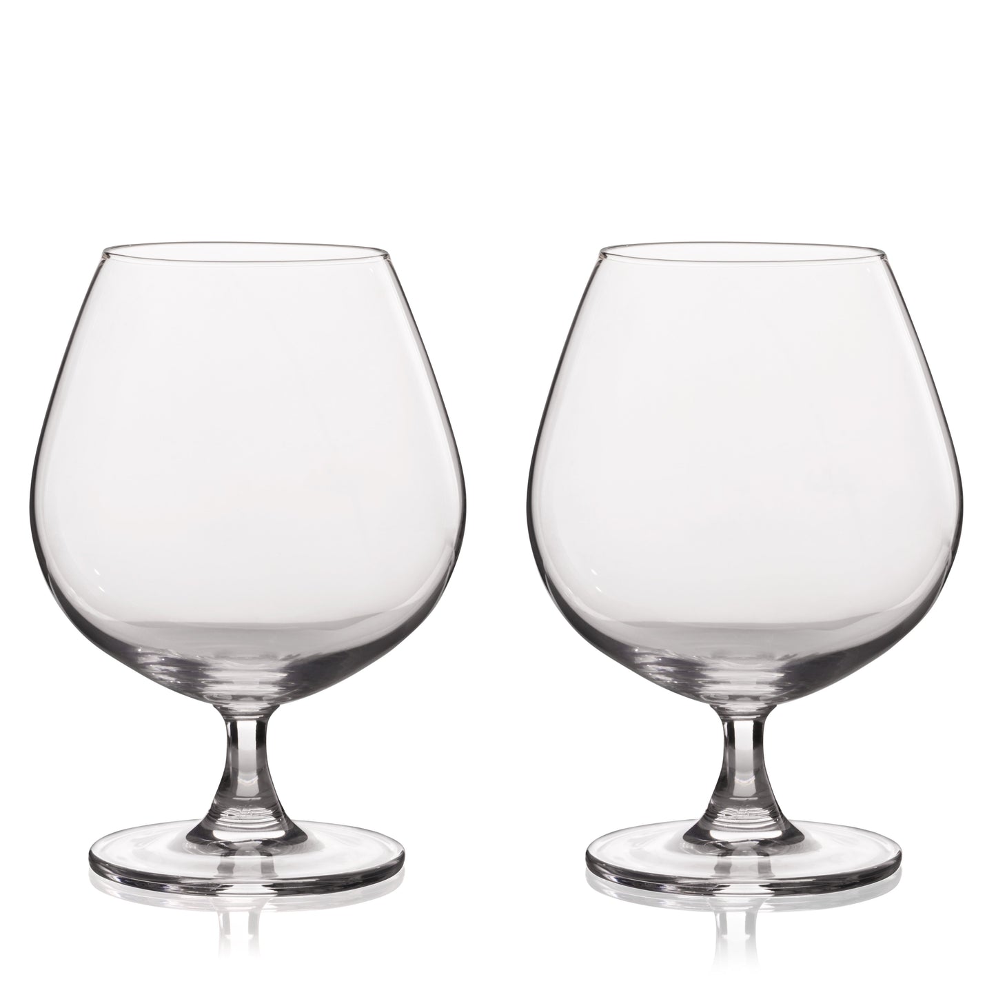 Raye Crystal Wingback Brandy Glasses, Set of 2