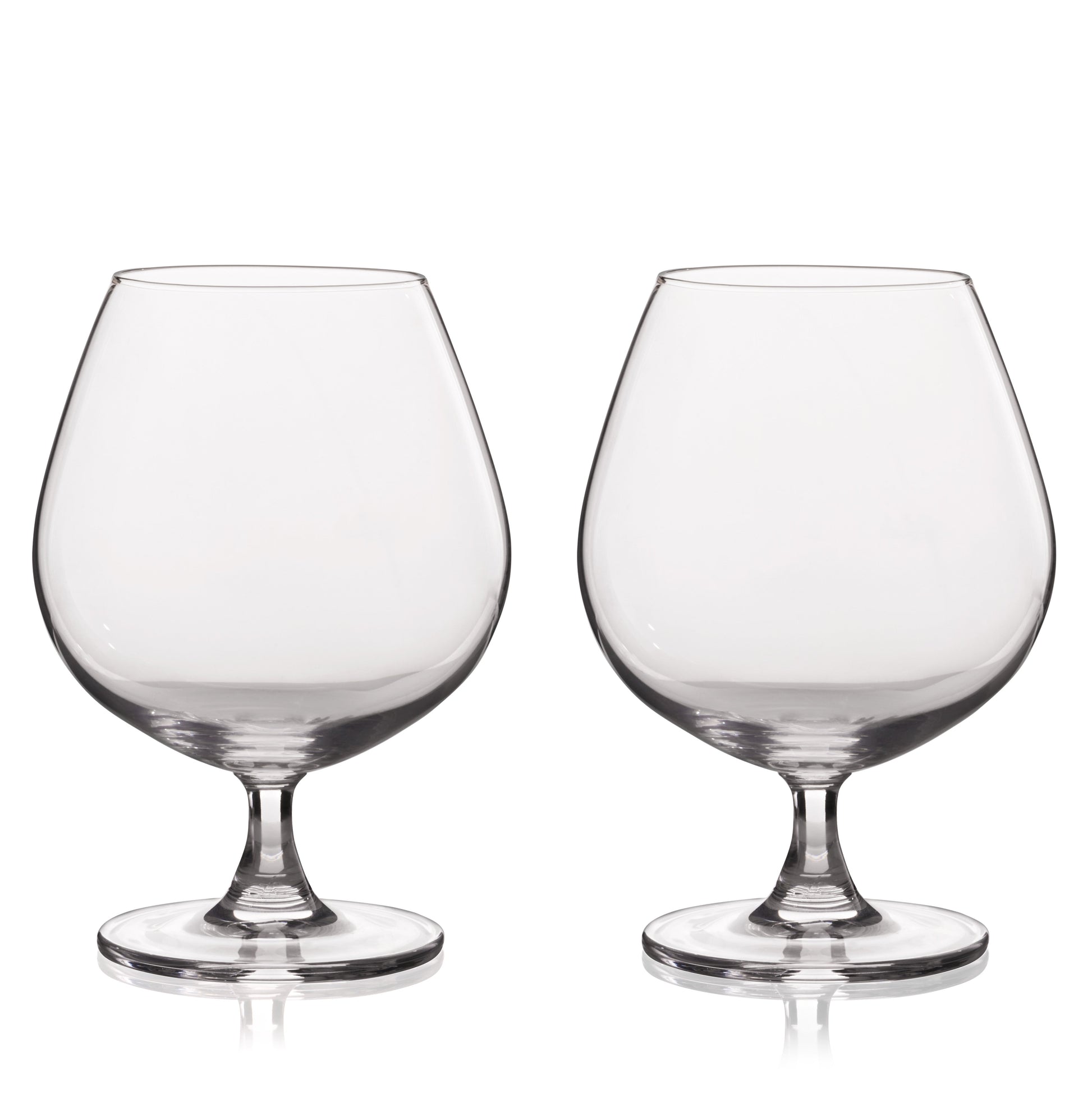 Raye Crystal Wingback Brandy Glasses, Set of 2