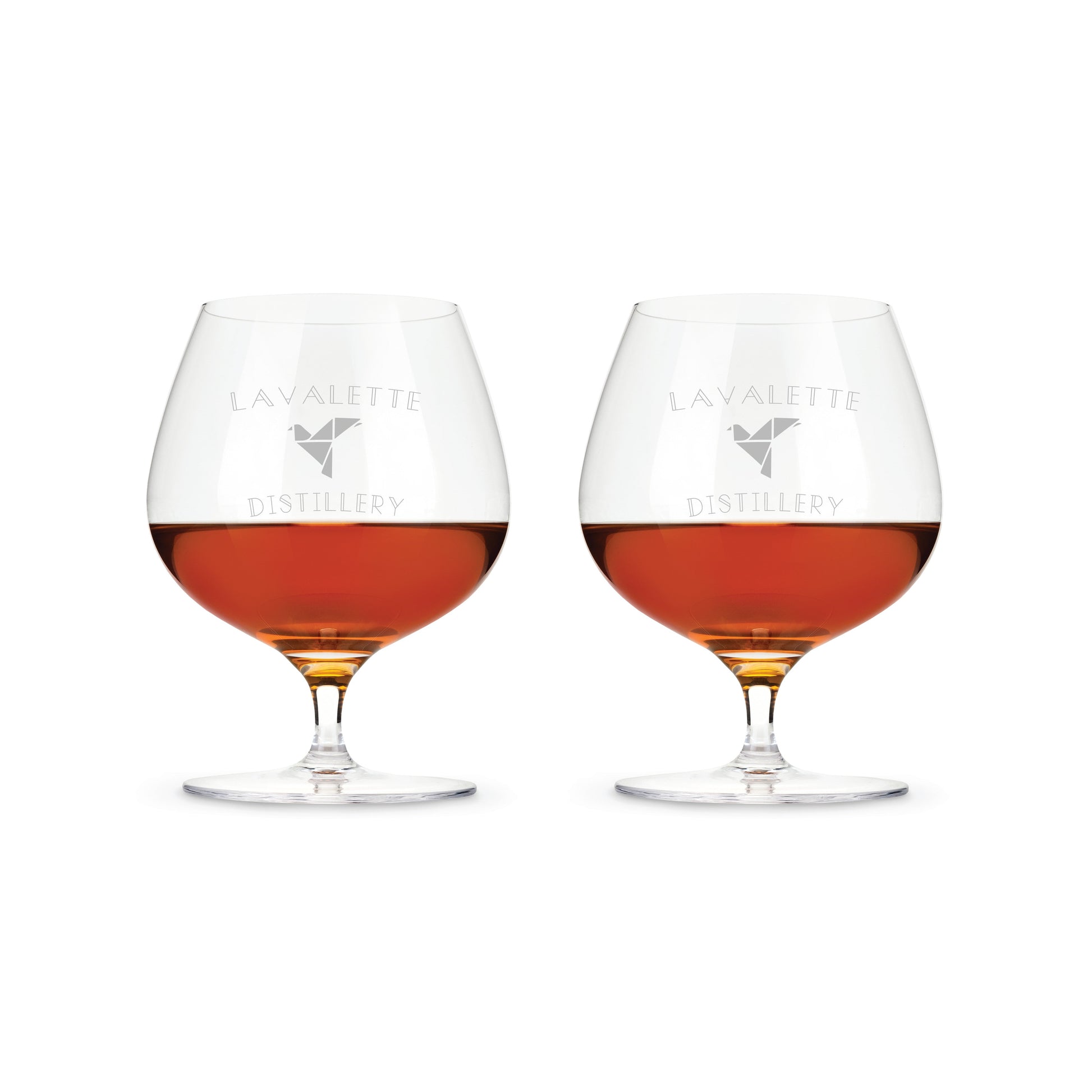 Raye Crystal Wingback Brandy Glasses, Set of 2