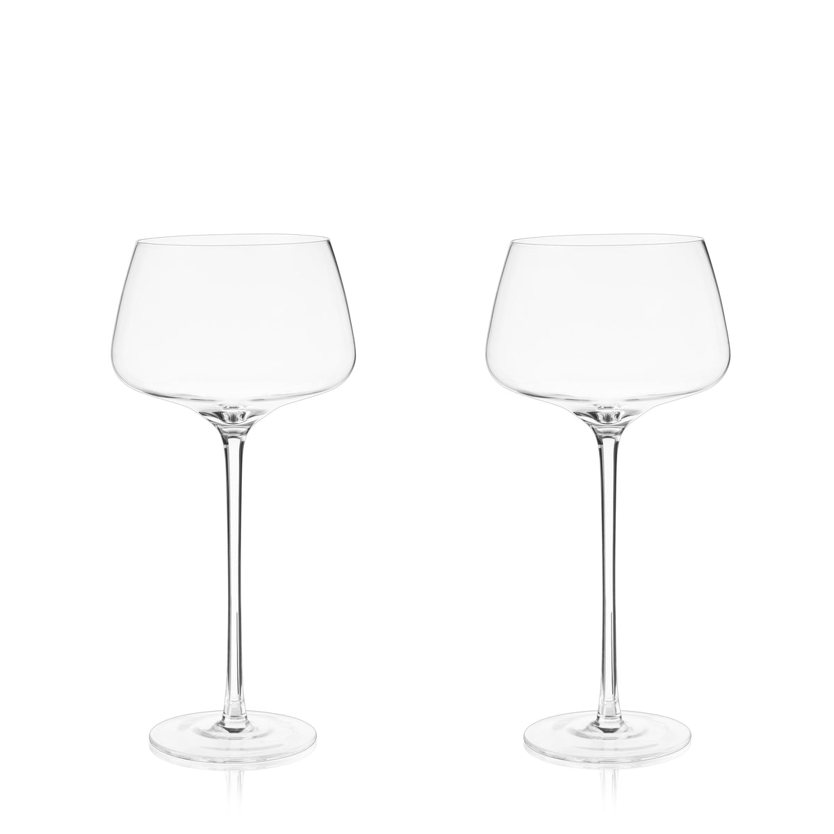 Raye Crystal Angled Amaro Spritz Glasses, Set of 2