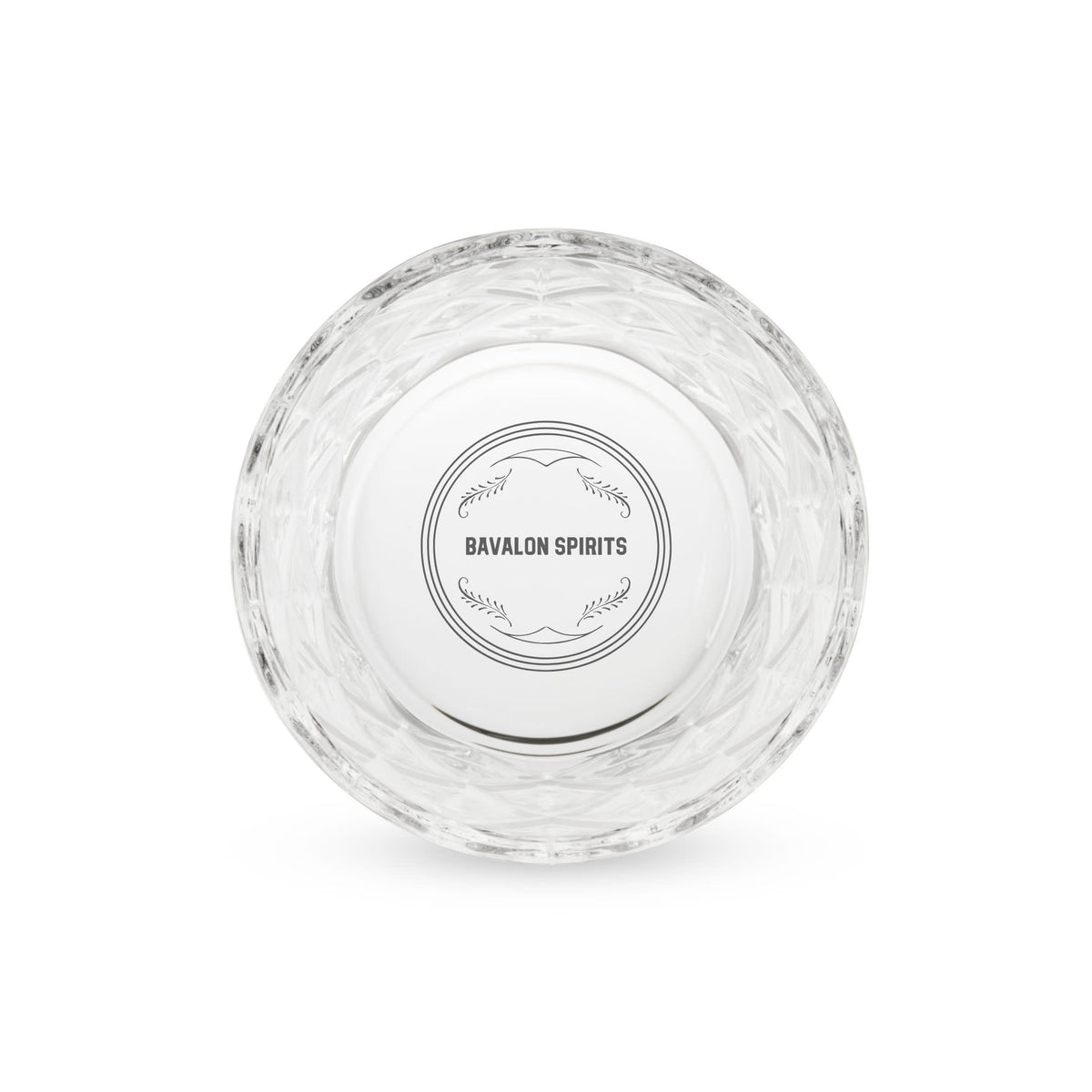 Scotch 11 oz  Diamond Cut Tumbler Glasses, Set of 4