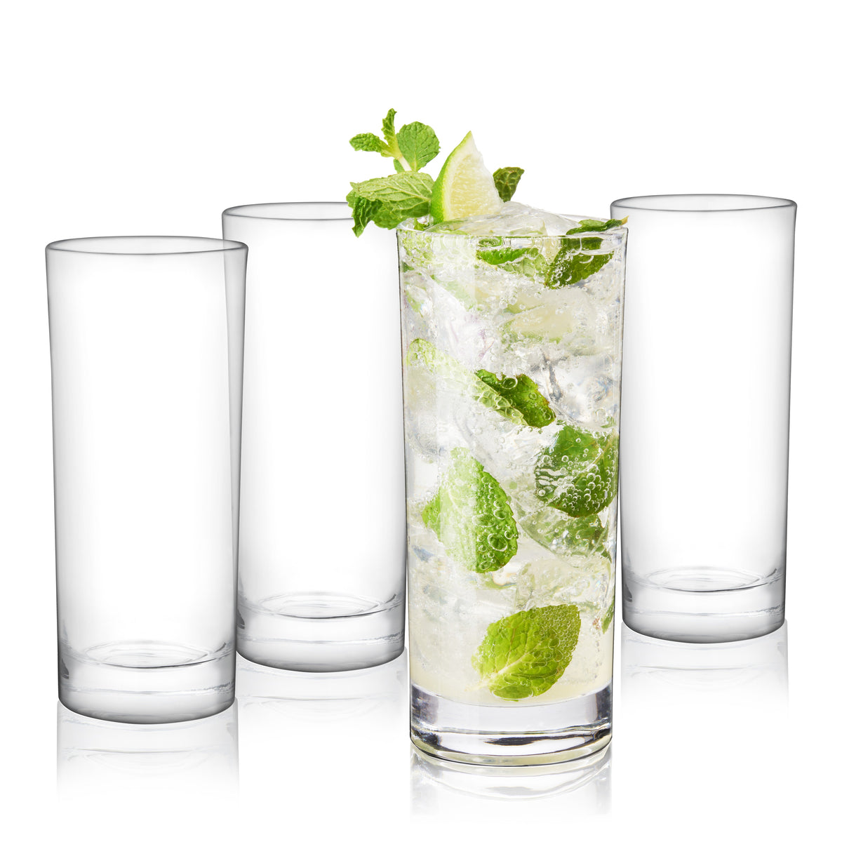Highball 10 oz Cocktail Glasses, Set of 4