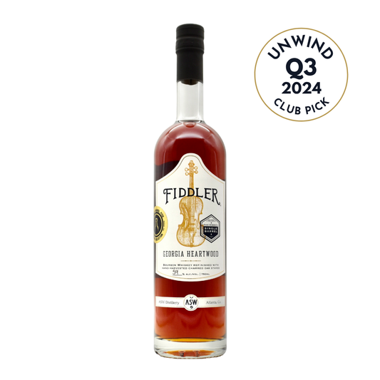 ASW Distillery Fiddler Heartwood Single Barrel Bourbon 750ml - Selected by Unwind