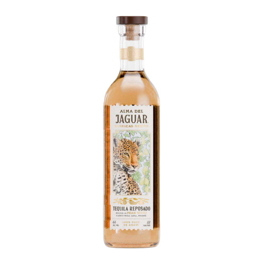 [PRE-ORDER] Alma del Jaguar Barricas Tequila Reposado Aged Pear Wood Cask 750ml