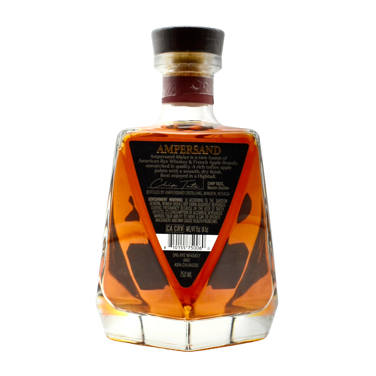 Ampersand Rye Whiskey Malus 750ml