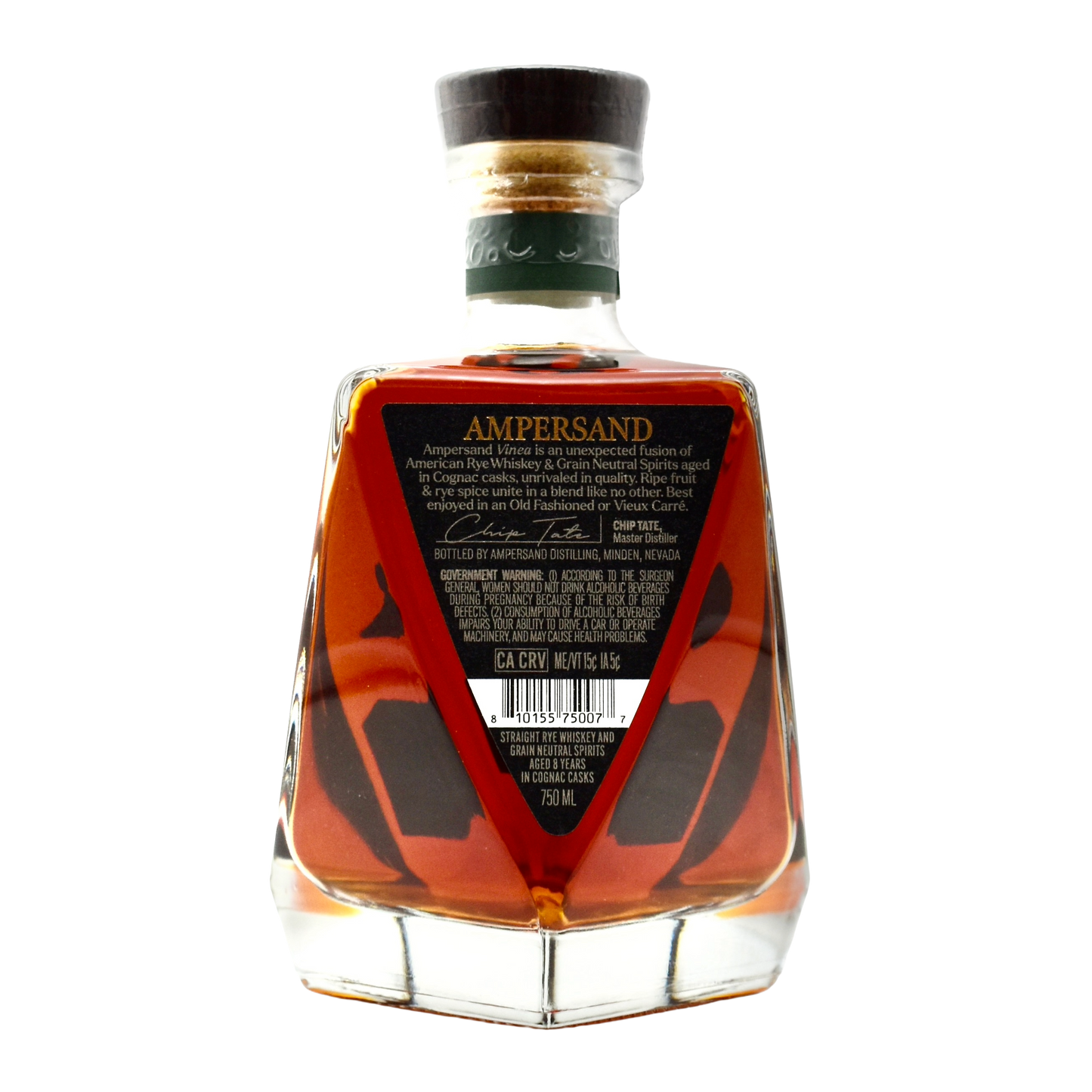 Ampersand Rye Whiskey Vinea 750ml
