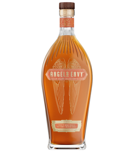 Angel's Envy Cellar Collection Vol. 6 Peach Brandy and Toasted Oak Rye Whiskey 750ml bottle