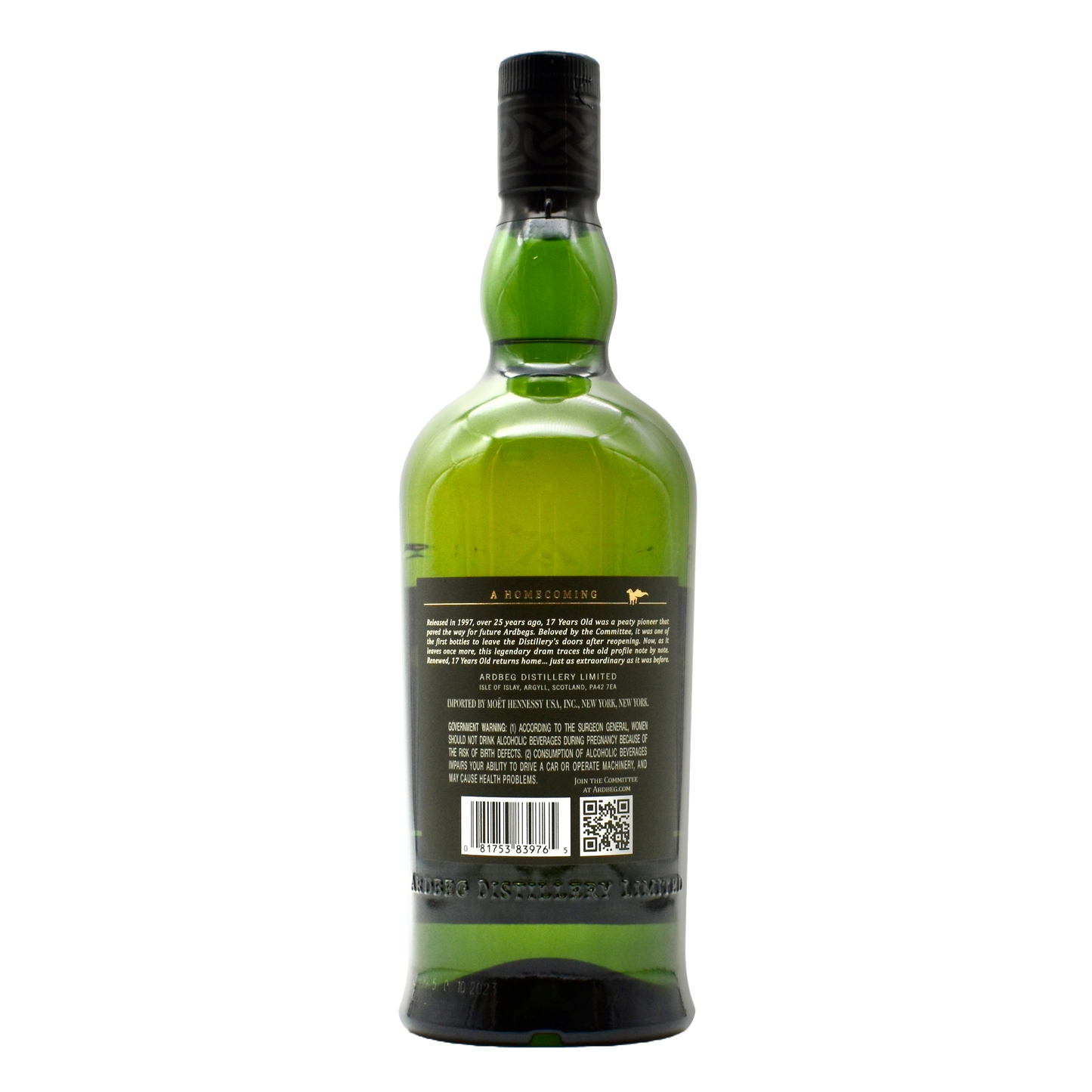 Ardbeg 17 Year Committee Release Scotch Whiskey 750ml