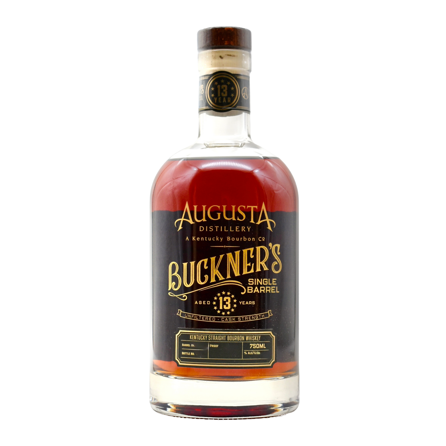Augusta Buckner's 13 Year Single Barrel Bourbon 750ml