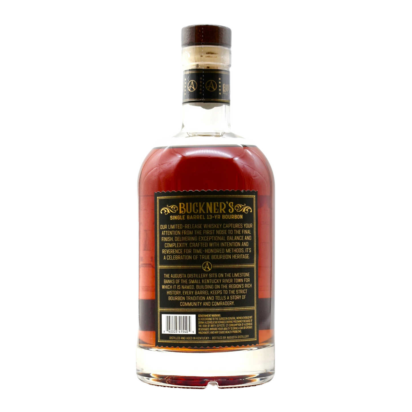 Augusta Buckner's 13 Year Single Barrel Bourbon 750ml