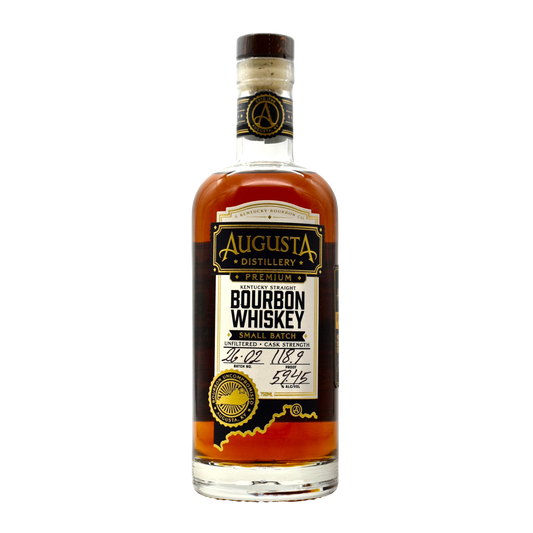 Augusta Distillery Small Batch Bourbon Cask Strength Kentucky Bourbon 750ml | Master Distiller Select
