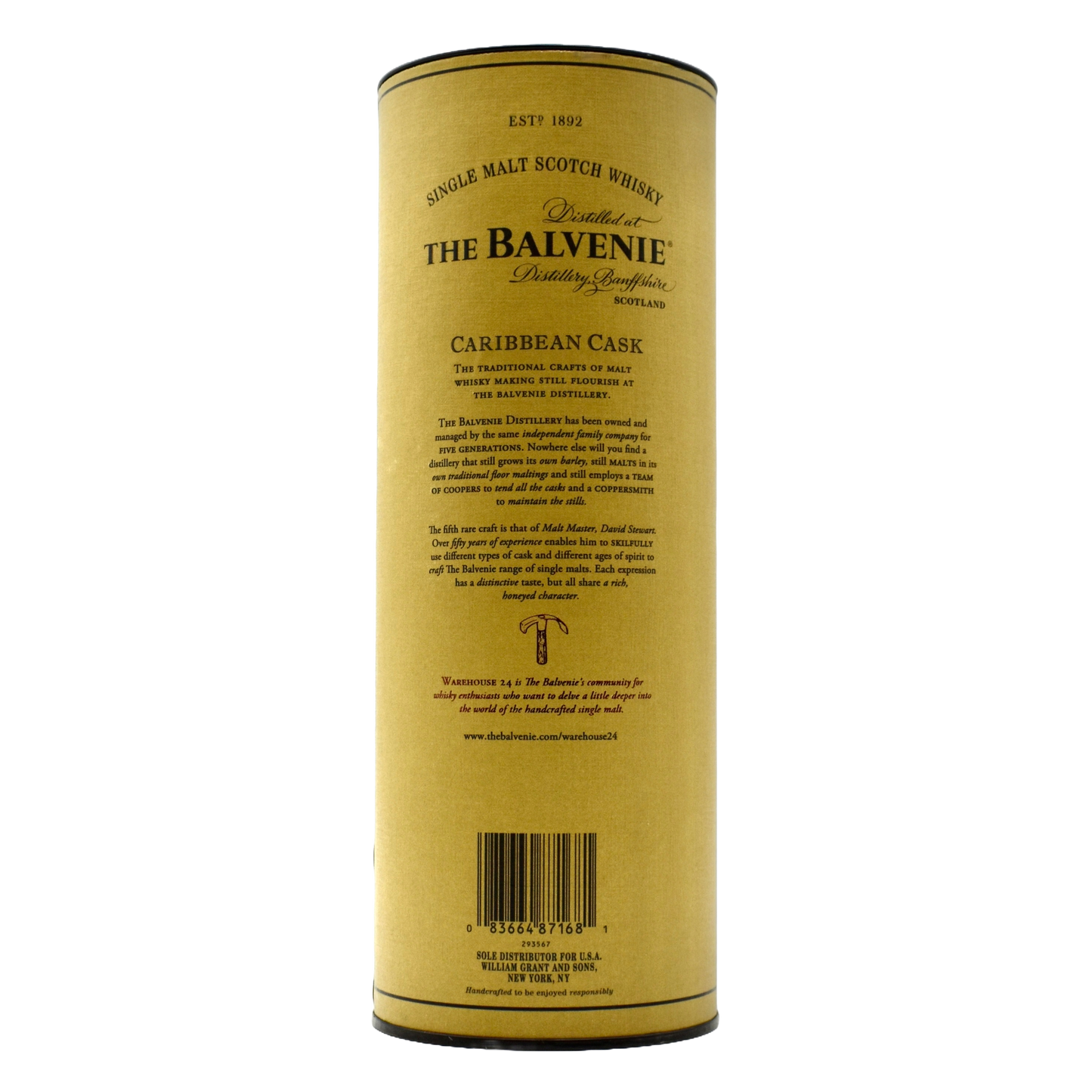 Balvenie 14 Year Caribbean Cask Scotch Whiskey 750ml