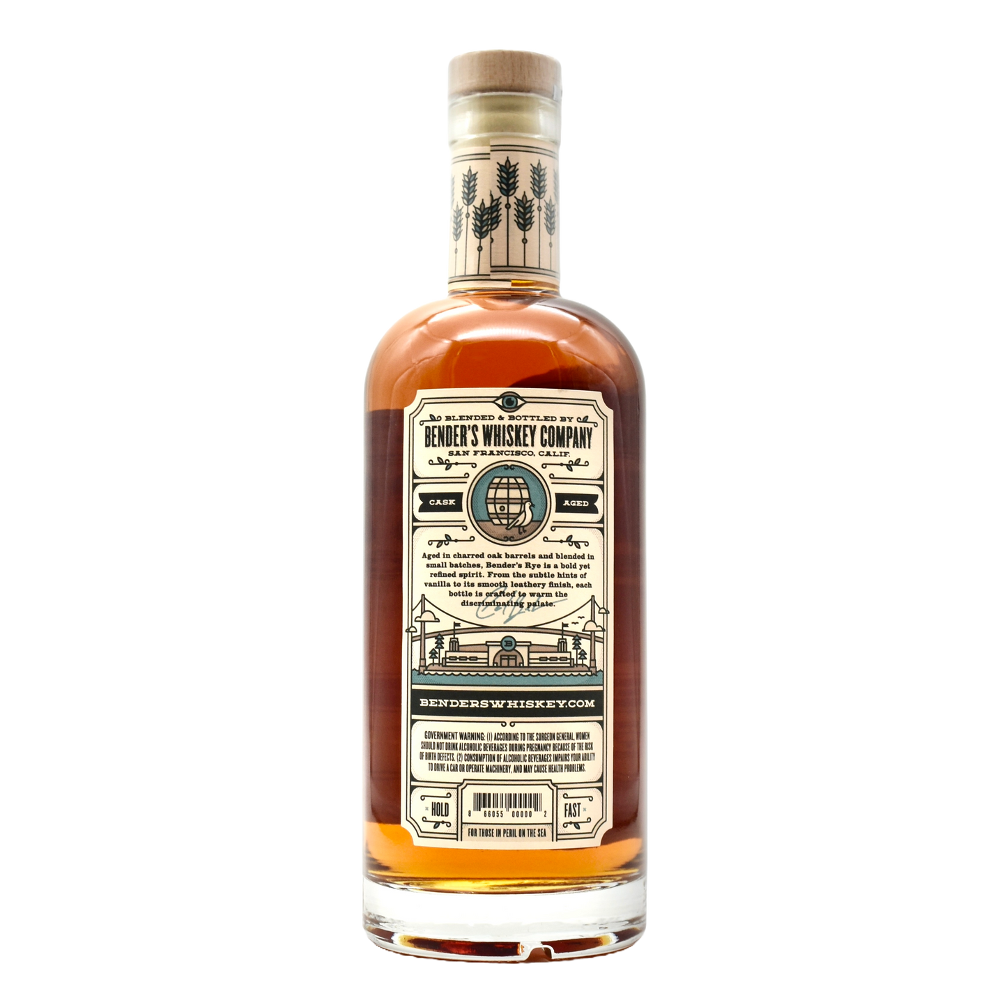 Bender's Small Batch Rye Whiskey 750ml