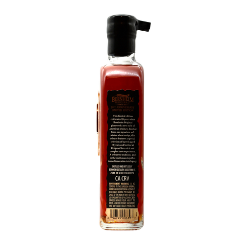 Bernheim Wheat Whiskey Limited Edition 20th Anniversary 10 Year 750ml