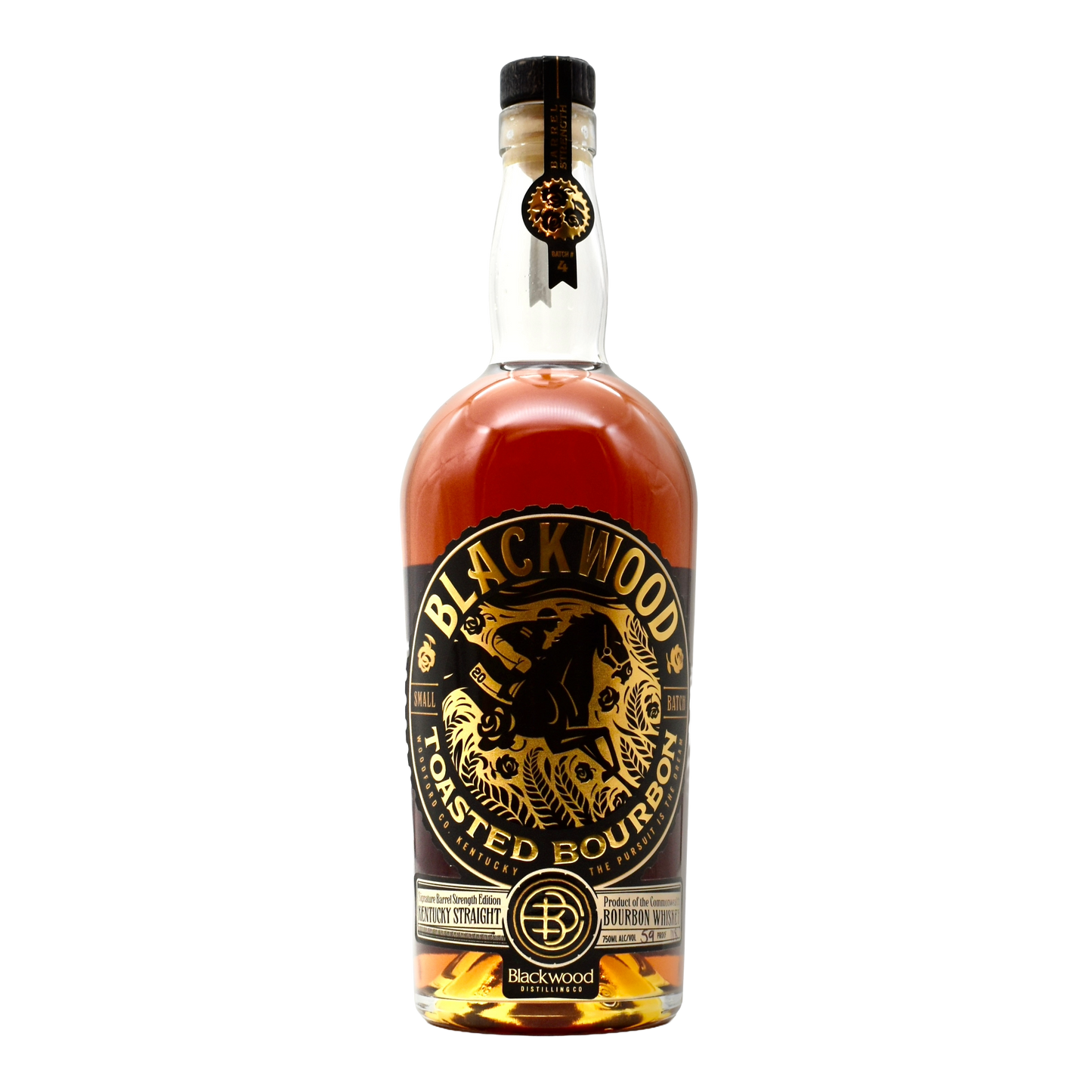 Blackwood Toasted Bourbon Barrel Strength 750ml