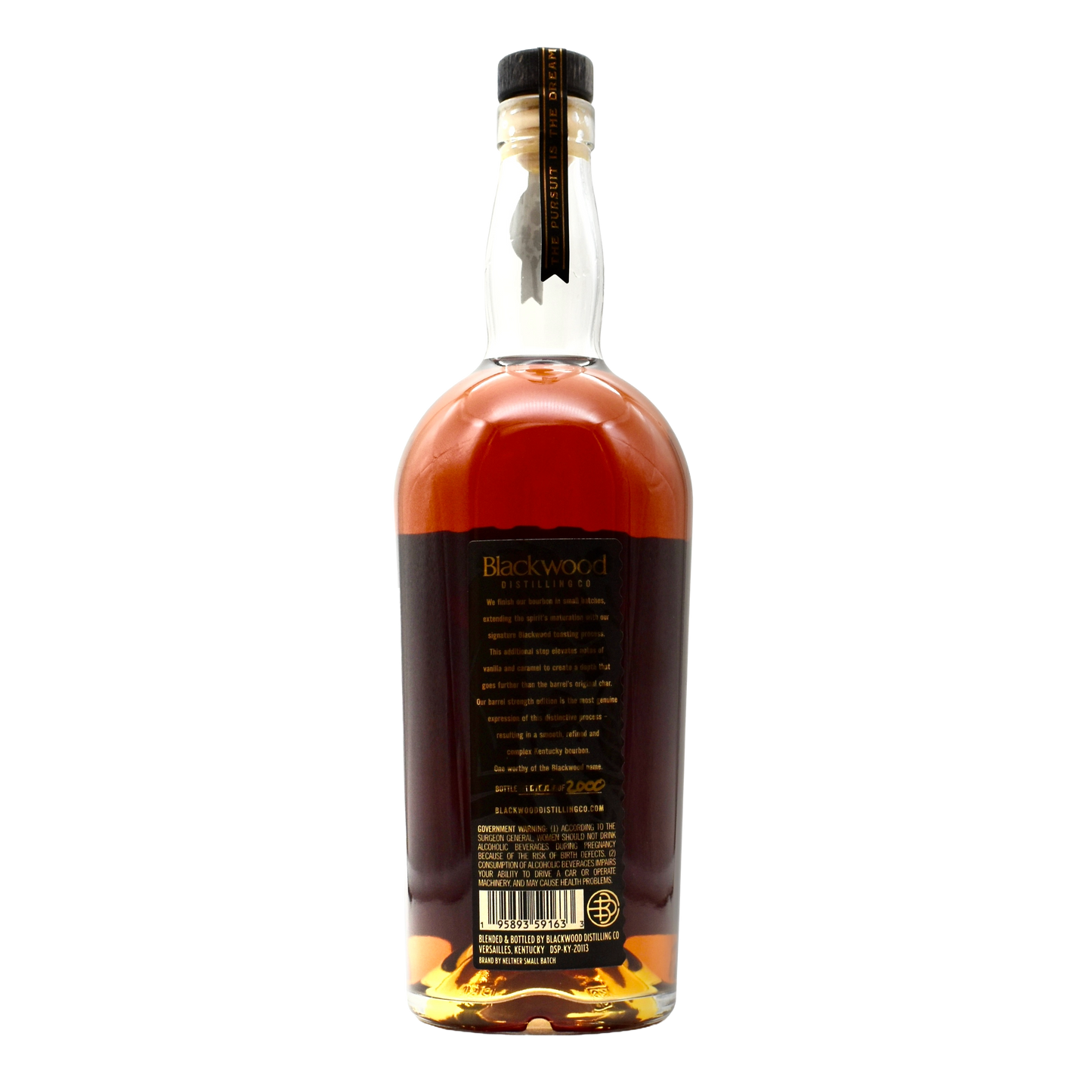 Blackwood Toasted Bourbon Barrel Strength 750ml