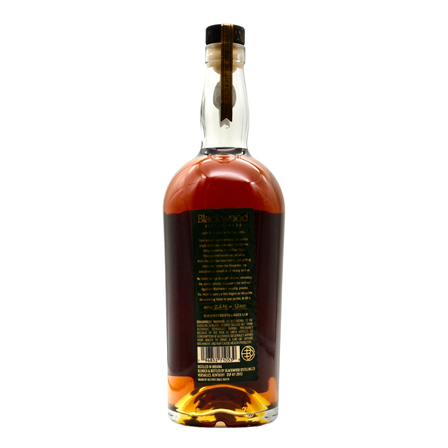 Blackwood Toasted Rye Barrel Strength 750ml