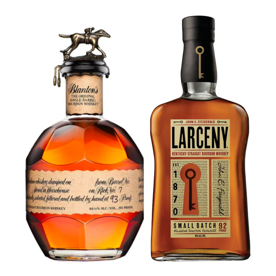 Blanton's Single Barrel & Larceny Small Batch (2x750ml) [Limited Combo]