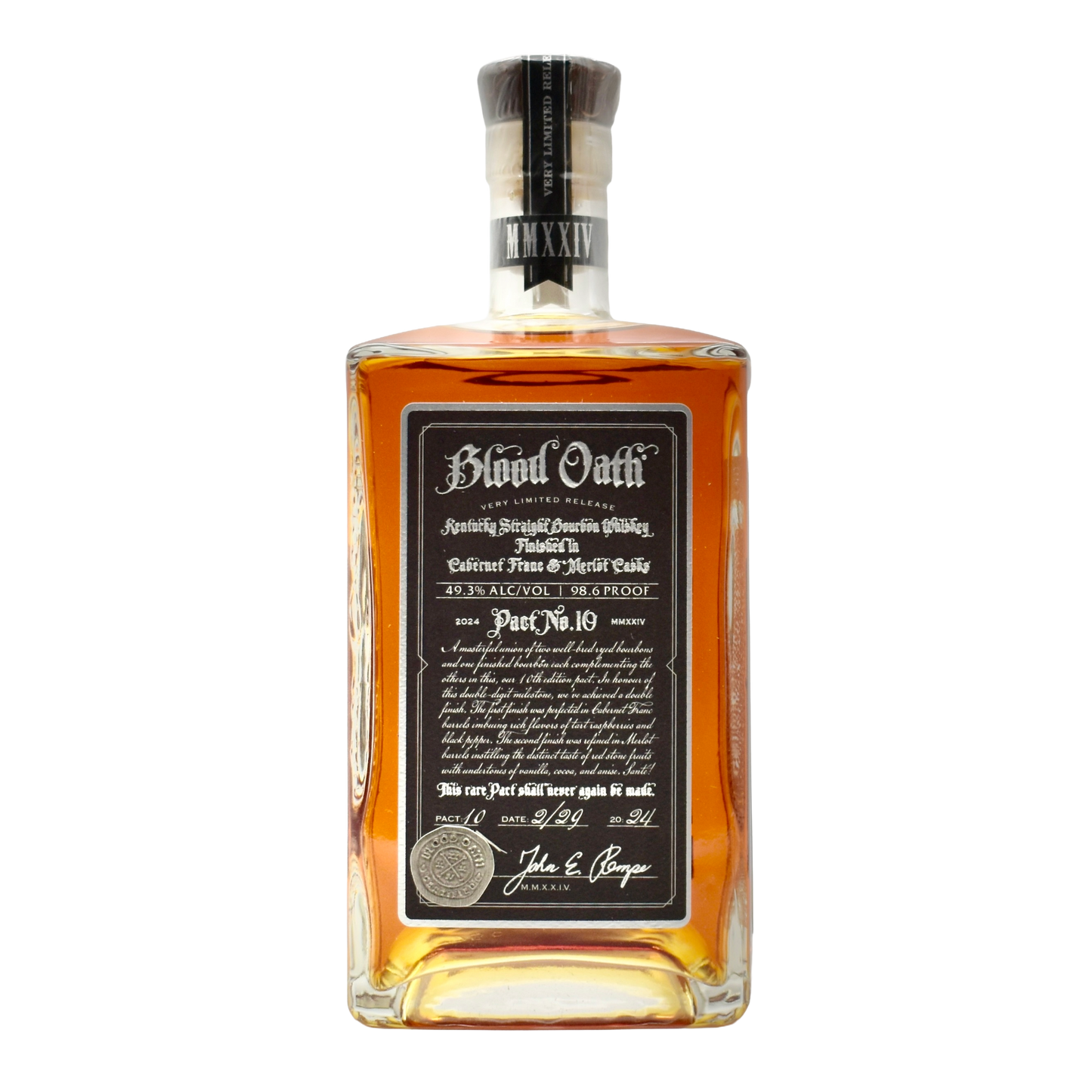 Blood Oath Pact 10 Whiskey 750ml [Limited Allocation]