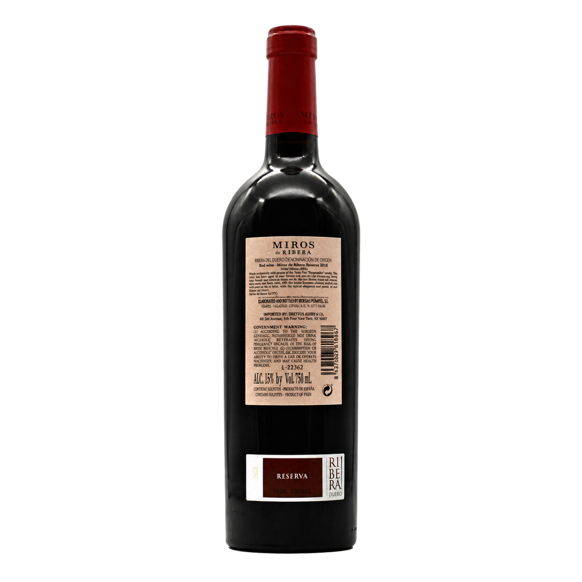 Bodegas Peñafiel Miros de Ribera Reserva 2018