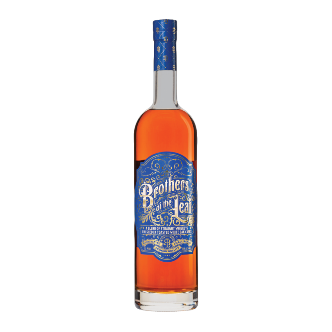 Brothers of the Leaf Blended Straight Whiskey Toasted White Oak Casks