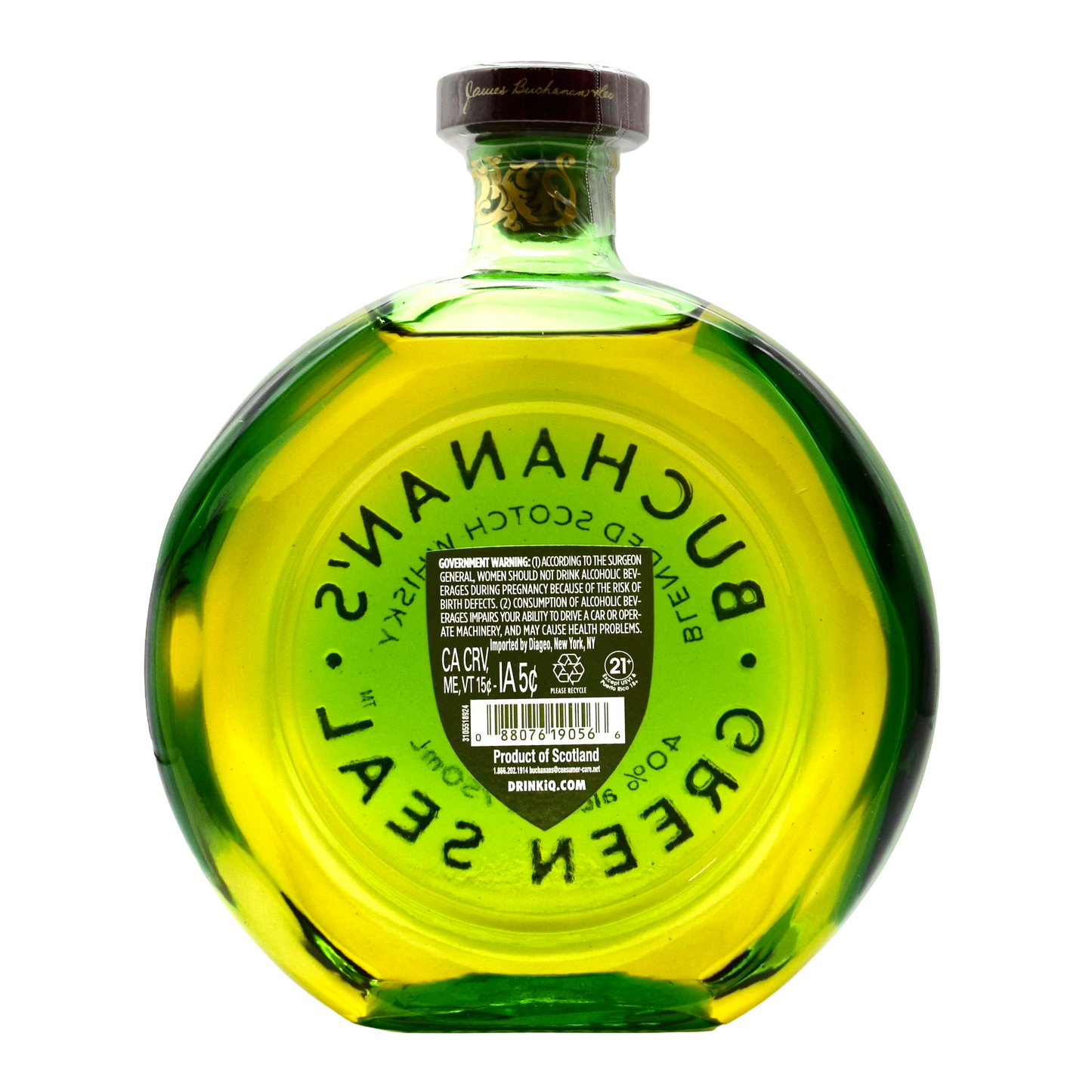 Buchanan's Green Seal Blended Scotch Whisky 750ml