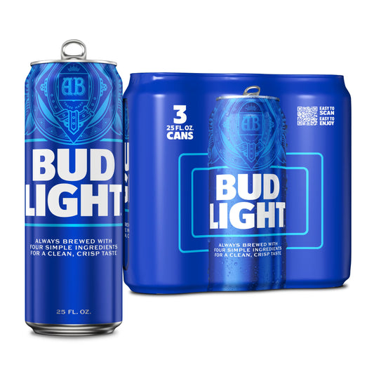 Bud Light 3-Pack 25 oz
