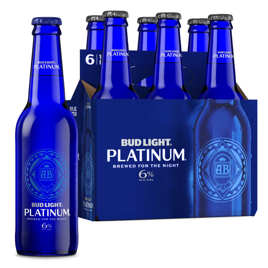 Bud Light Platinum 6-Pack 12 oz Bottles