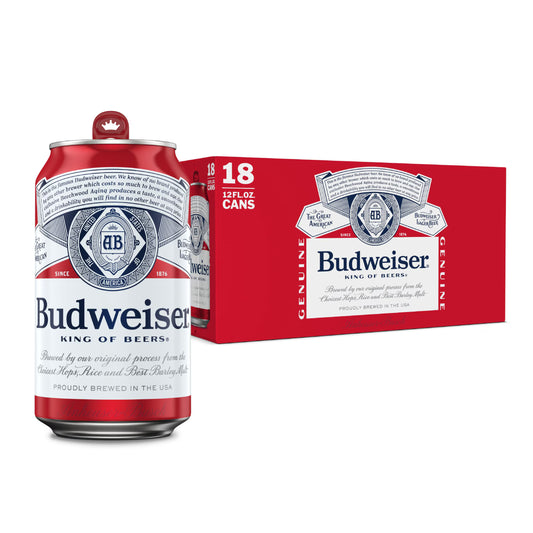 Budweiser 18-Pack 12 oz Cans